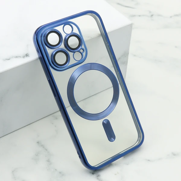 Futrola camera protect magsafe za iphone 15 pro (6.1) plava