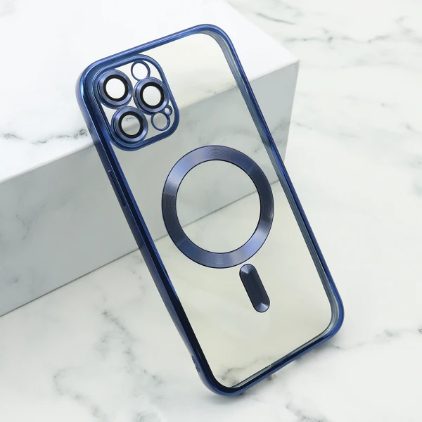 Futrola camera protect magsafe za iphone 12 pro max (6.7) plava