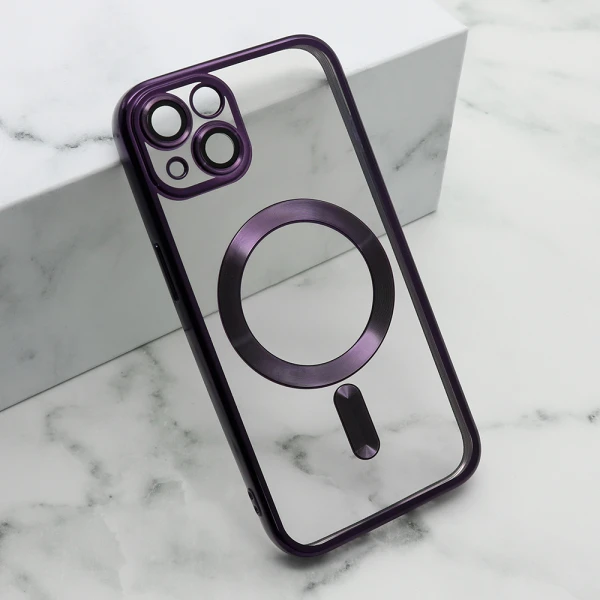 Futrola camera protect magsafe za iphone 13 (6.1) ljubicasta