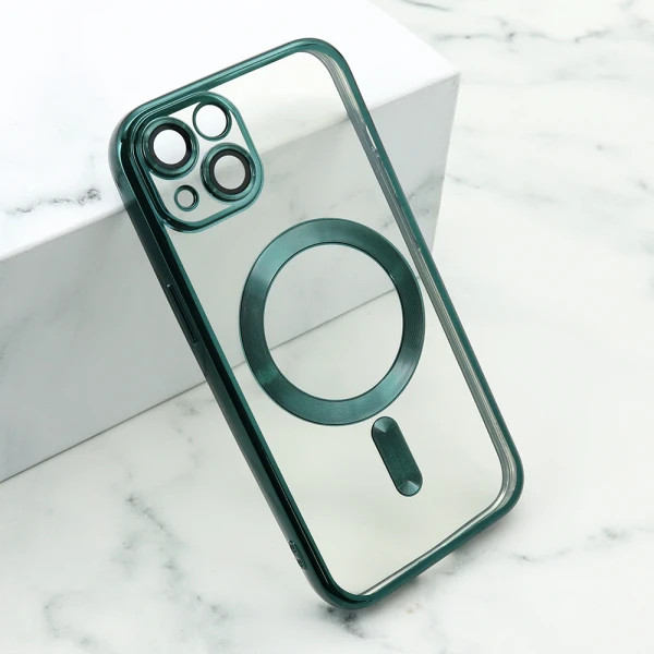 Futrola camera protect magsafe za iphone 13 (6.1) zelena