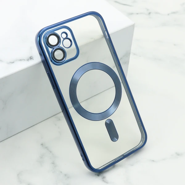 Futrola camera protect magsafe za iphone 12 (6.1) plava