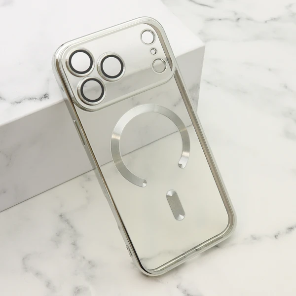Futrola camera protect magsafe ii za iphone 17 pro max (6.9) srebrna