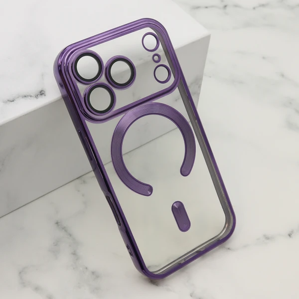 Futrola camera protect magsafe ii za iphone 17 pro (6.3) ljubicasta