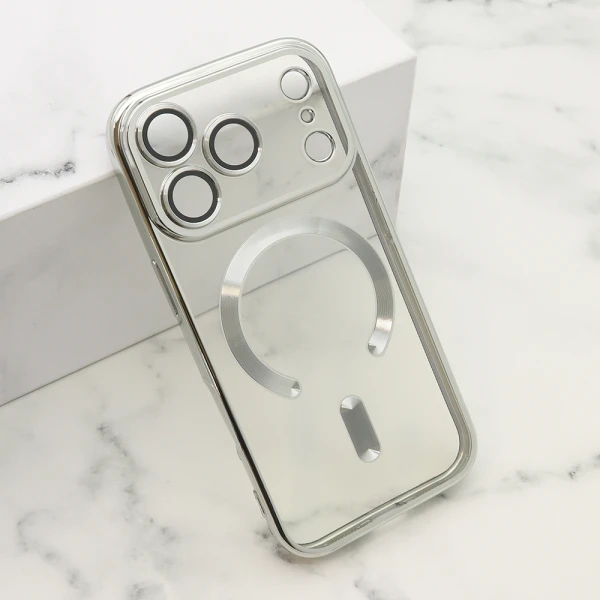 Futrola camera protect magsafe ii za iphone 17 pro (6.3) srebrna