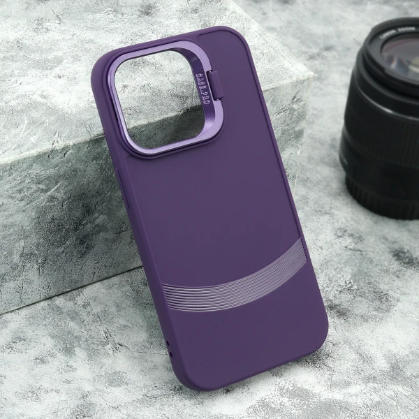 Futrola camera holder za iphone 14 (6.1) ljubicasta