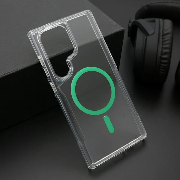 Futrola aura magsafe za samsung s928b galaxy s24 ultra 5g zelena
