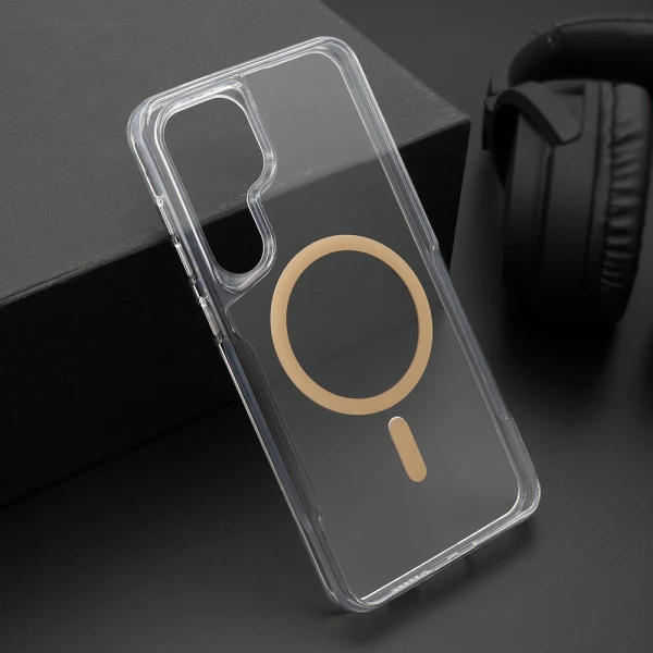 Futrola aura magsafe za samsung s721b galaxy s24 fe zlatna