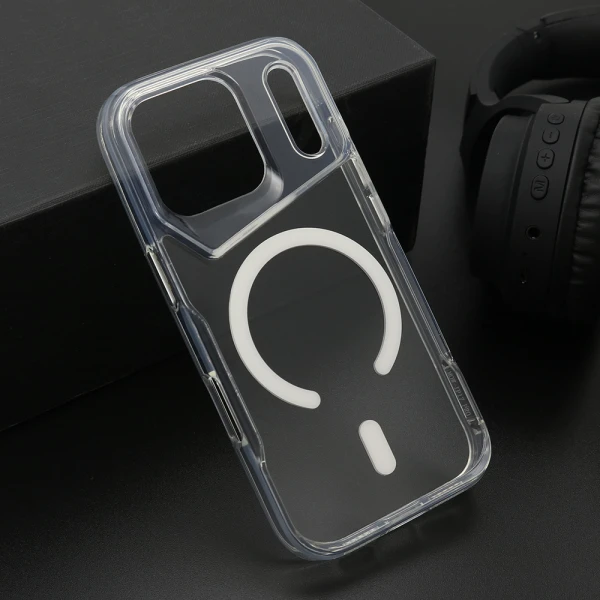 Futrola aura magsafe za iphone 17 pro (6.3) bela