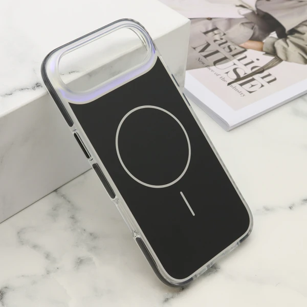 Futrola amber ring magsafe za iphone air (6.6) crna