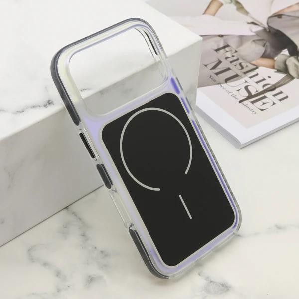 Futrola amber ring magsafe za iphone 17 pro (6.3) crna