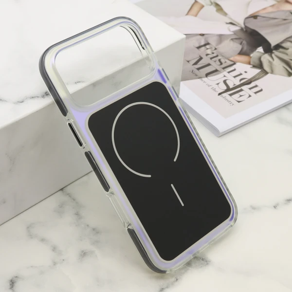 Futrola amber ring magsafe za iphone 17 pro max (6.9) crna