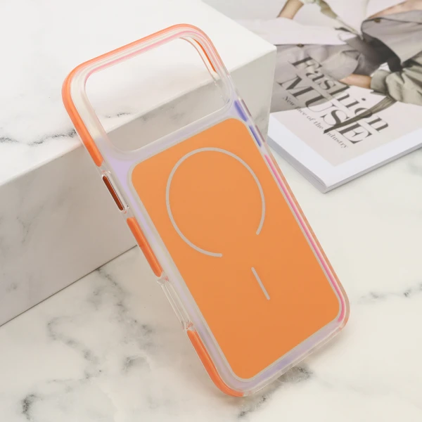 Futrola amber ring magsafe za iphone 17 pro max (6.9) narandzasta