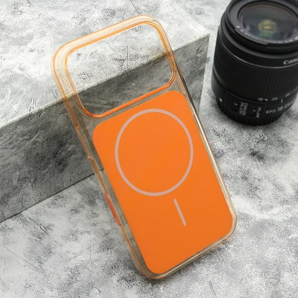 Futrola amber magsafe za iphone 17 pro (6.3) narandzasta