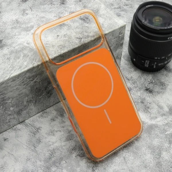 Futrola amber magsafe za iphone 17 pro max (6.9) narandzasta