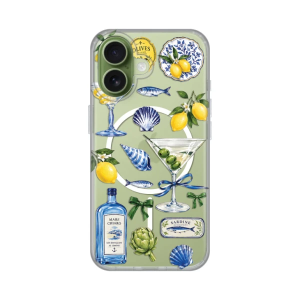 Torbica Print Magsafe za iPhone 17 6.3 Mediterranean Martini
