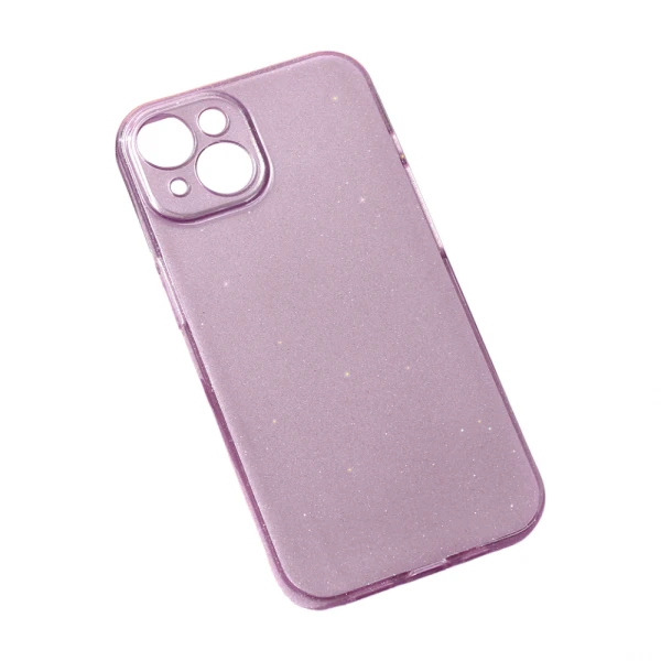 Torbica Sparkle Dust za iPhone 15 6.1 svetlo ljubicasta