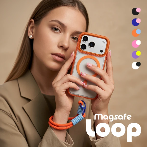 Torbica Magsafe Loop za Samsung S948B Galaxy S26 Ultra narandzasta
