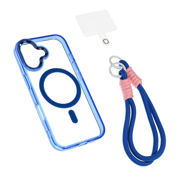 Torbica Magsafe Loop za iPhone 17 6.3 tamno plava