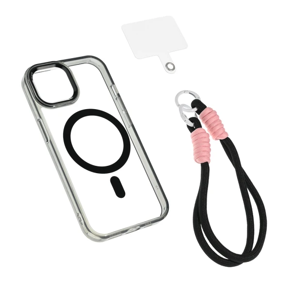 Torbica Magsafe Loop za iPhone 15 6.1 crna