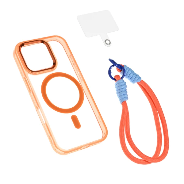 Torbica Magsafe Loop za iPhone 16 Pro 6.3 narandzasta