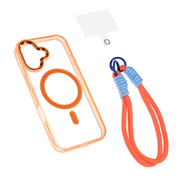 Torbica Magsafe Loop za iPhone 17 6.3 narandzasta