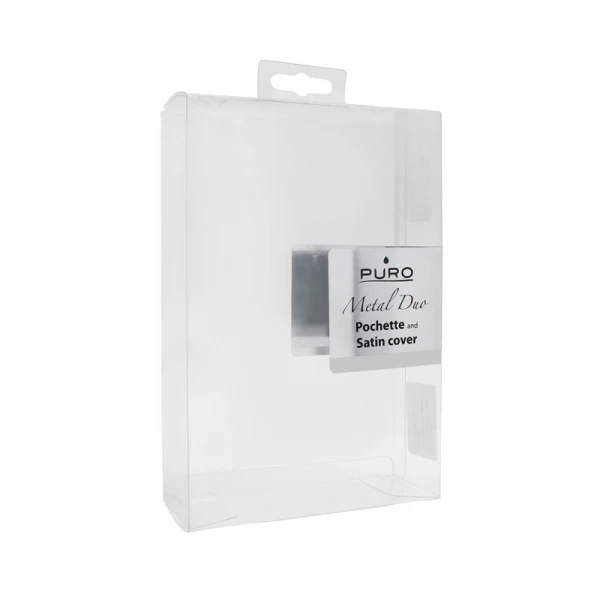 Torbica Puro Satin Cover srebrna