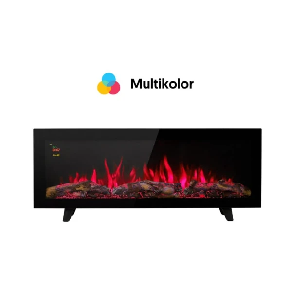 PROSTO 2u1 električni 40'' multikolor kamin 2000W