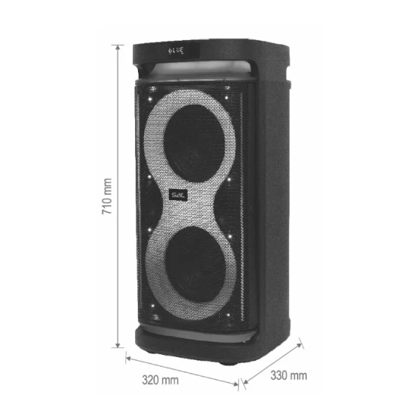 Prenosna zvučna kutija sa Bluetooth konek. 120W