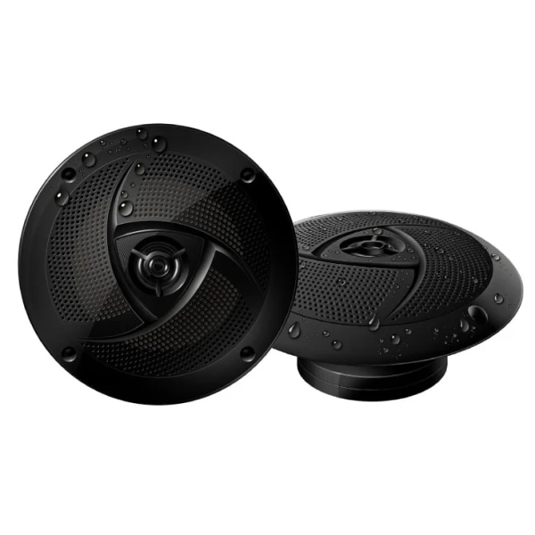Nepromočivi ugradni zvučnici 165mm 75W crni