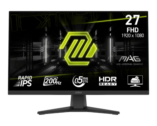 MSI 27 inča MAG 272F FHD 1920x1080 Rapid IPS 200 Hz HDR Ready gaming monitor 
