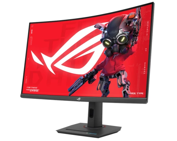 ASUS 32 inča ROG Strix XG32WCS QHD 2560x1440 Fast VA 180 Hz HDR10 zakrivljeni gaming monitor 