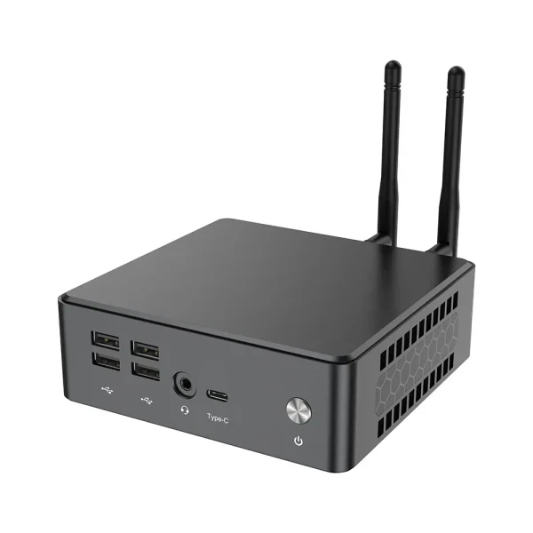 Mini PC Zeus MPI12- Intel i3-1220P 10C 4.4 GHz/DDR4/M.2/LAN/Dual WiFi/BT/HDMI/DP/Tip C power