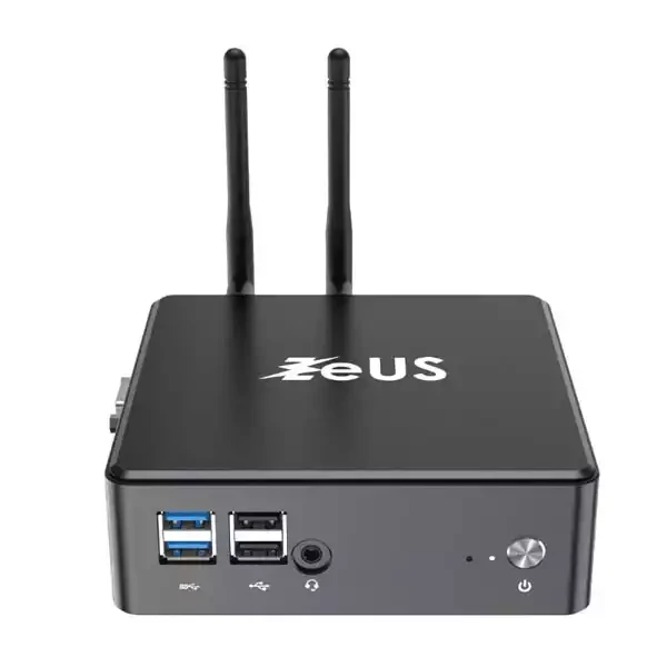 Mini PC Zeus MPI10-i323 Intel i3-1115G4 2C 4.1 GHz/DDR4/LAN/Dual WiFi/BT/HDMI/DP/USB C/Refurbish