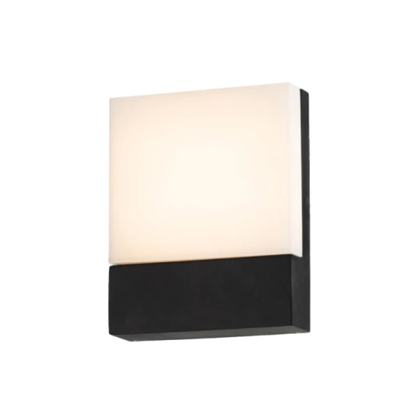 Zidna LED lampa 10W 4000K IP65 crna