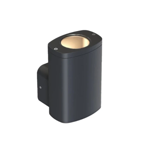 Zidna lampa 1xGU10 IP54 crna