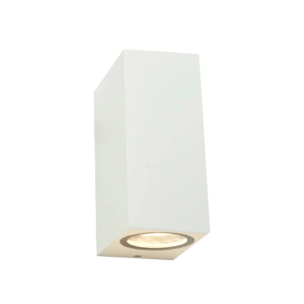 Zidna lampa 2xGU10 IP65 bela