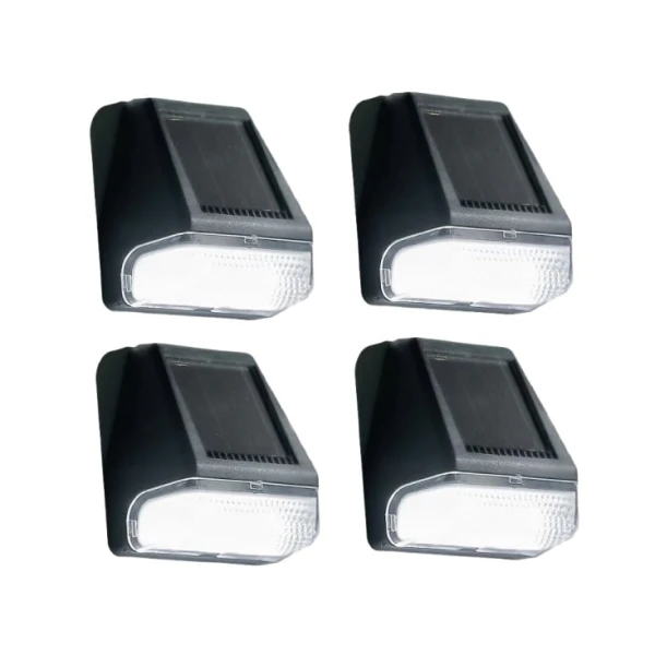 Nazidna LED solarna lampa - 4 kom. WS120