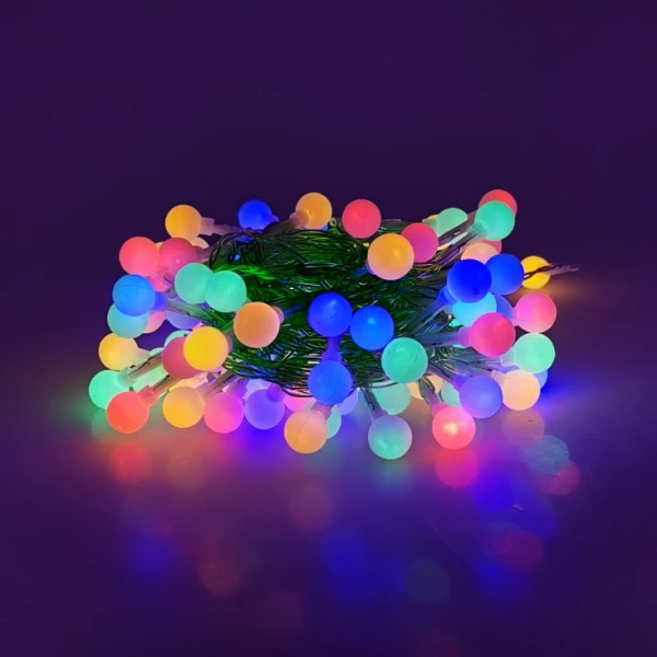 Lampice za jelku sa 200 višebojnih LED dioda 20m