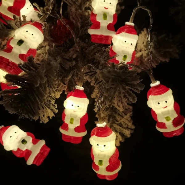 LED svetleći niz ''deda mrazevi'' 1.65m