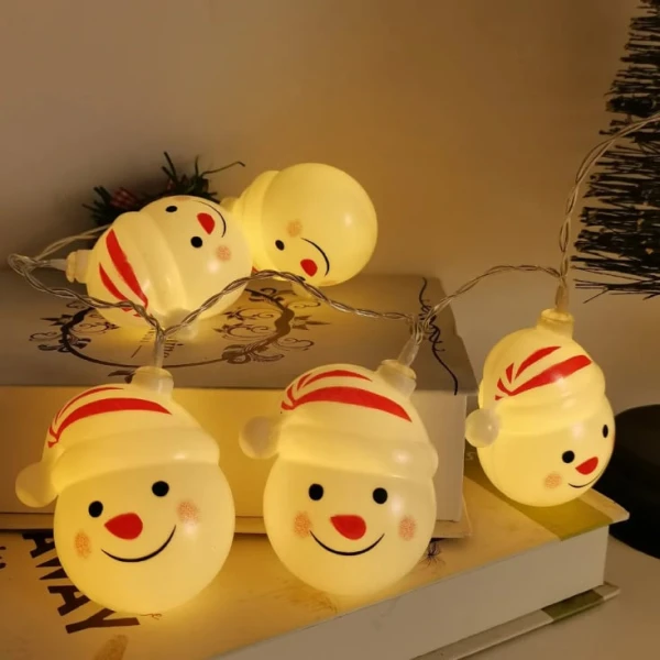 LED svetleći niz ''sneško belići'' 0.9m