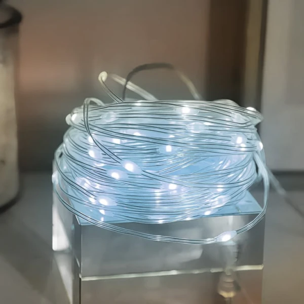 Svetleći niz sa 1000 hladno belih LED dioda 70m
