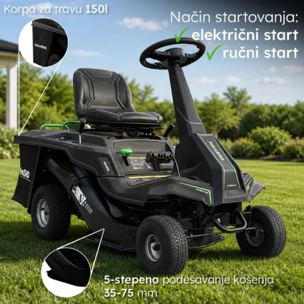 ISKRA ERO traktorska kosilica za travu 224 cm3