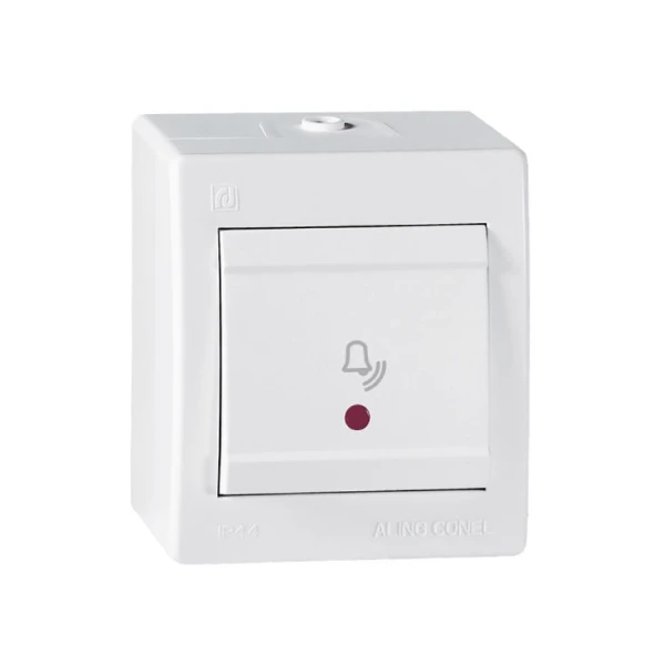 Taster za zvono PVC IP44 10A 250V