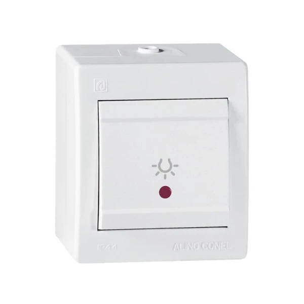 Taster za svetlo PVC IP44 10A 250V