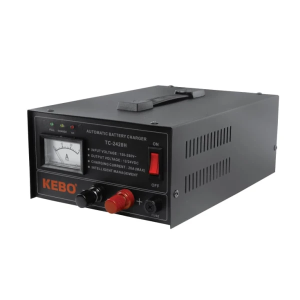Automatski punjač akumulatora 12V/24V, 20A
