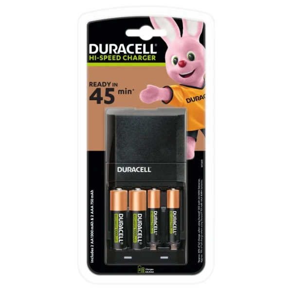 Punjač akumulatora + 2 AA 1300mAh i 2 AAA 750mAh