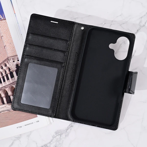 Torbica Hanman Canvas ORG za iPhone 16 6.1 crna