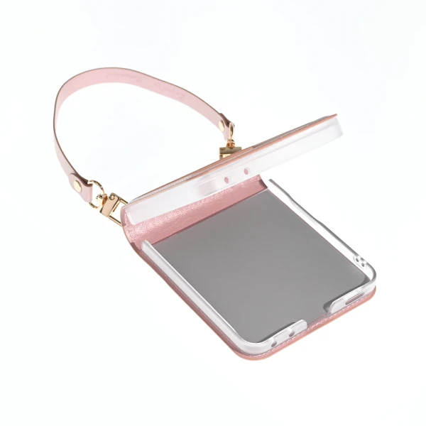 Torbica Hanman Canvas ORG za Samsung F776B Galaxy Z Flip 8 roze