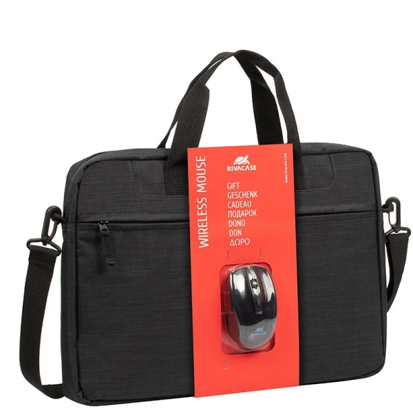 Torba za Laptop 15.6 Rivacase Regent 8038+ Wireless miš