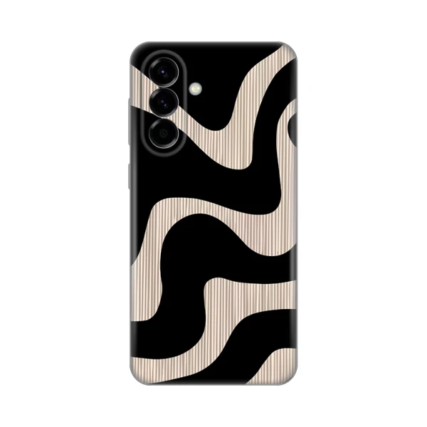 Torbica Silikonska Print Skin za Samsung A576B Galaxy A57 5G Black Flow